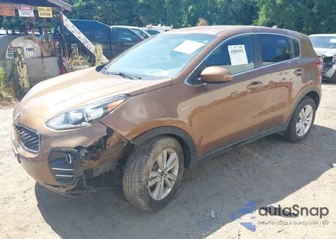 2018 Kia Sportage Lx из США, поврежденный, VIN KNDPMCAC1J7425006